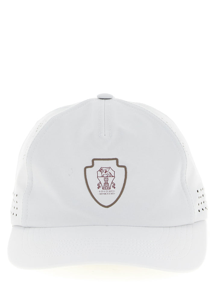 Brunello Cucinelli Hvit Nylon Caps