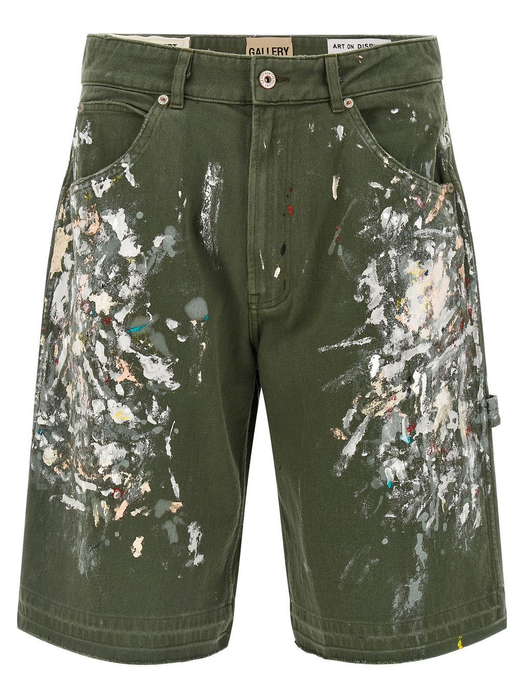 GALLERY DEPT. Bicolor Cotton Bermuda Shorts