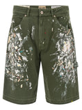 GALLERY DEPT. Bicolor Cotton Bermuda Shorts