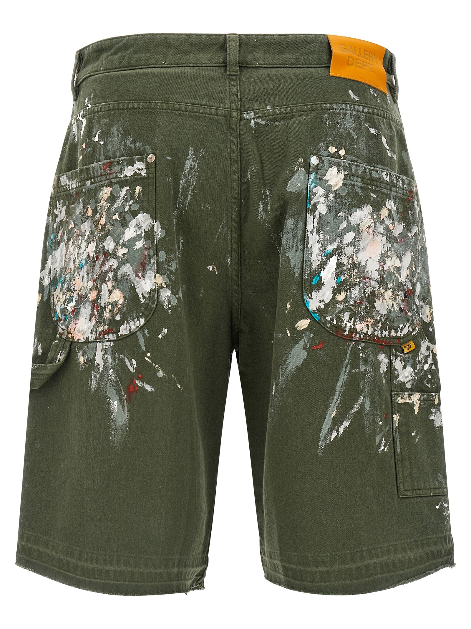 GALLERY DEPT. Bicolor Cotton Bermuda Shorts