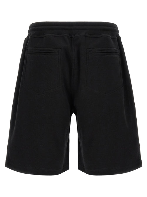 Brunello Cucinelli Black Cotton Bermuda Shorts