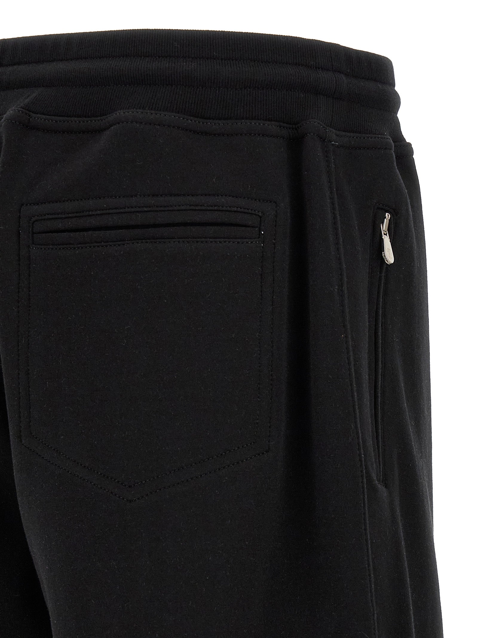 Brunello Cucinelli Black Cotton Bermuda Shorts