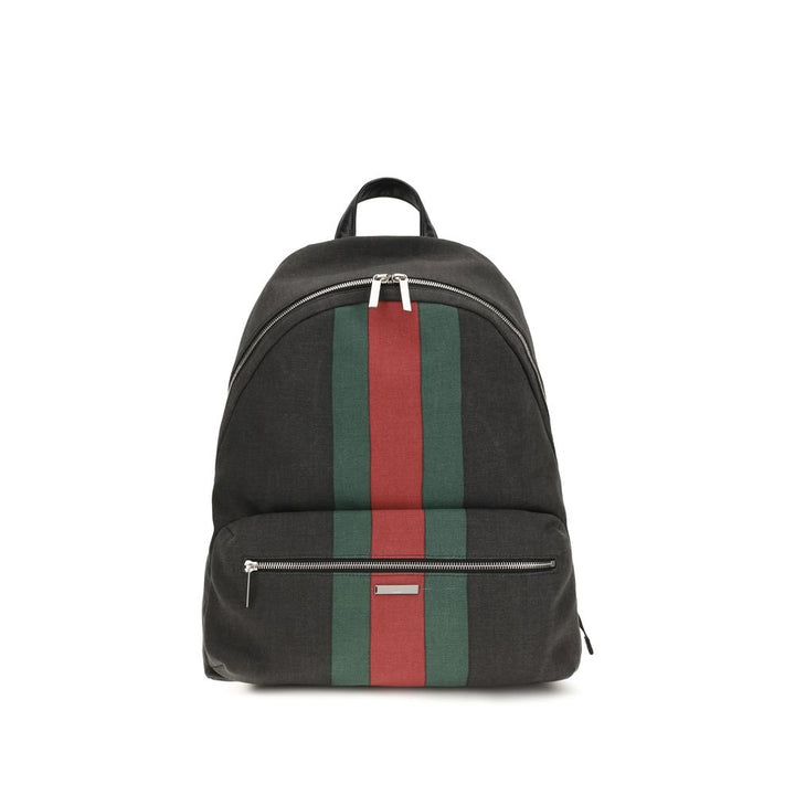 Gucci ryggsekk i svart stoff