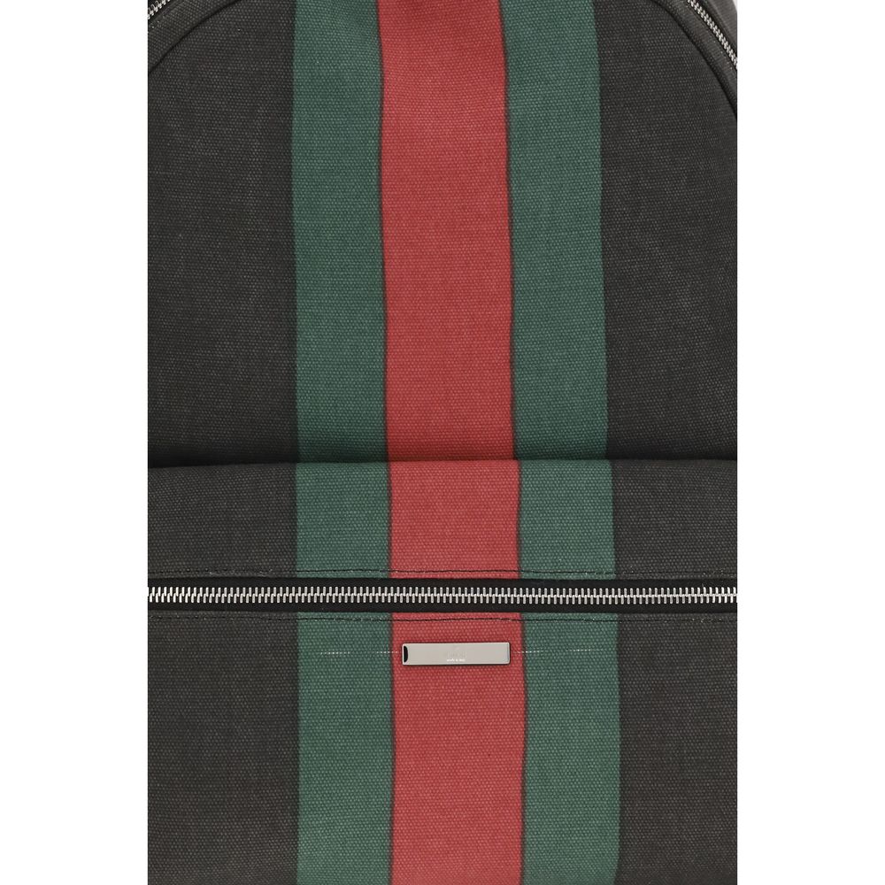 Gucci ryggsekk i svart stoff