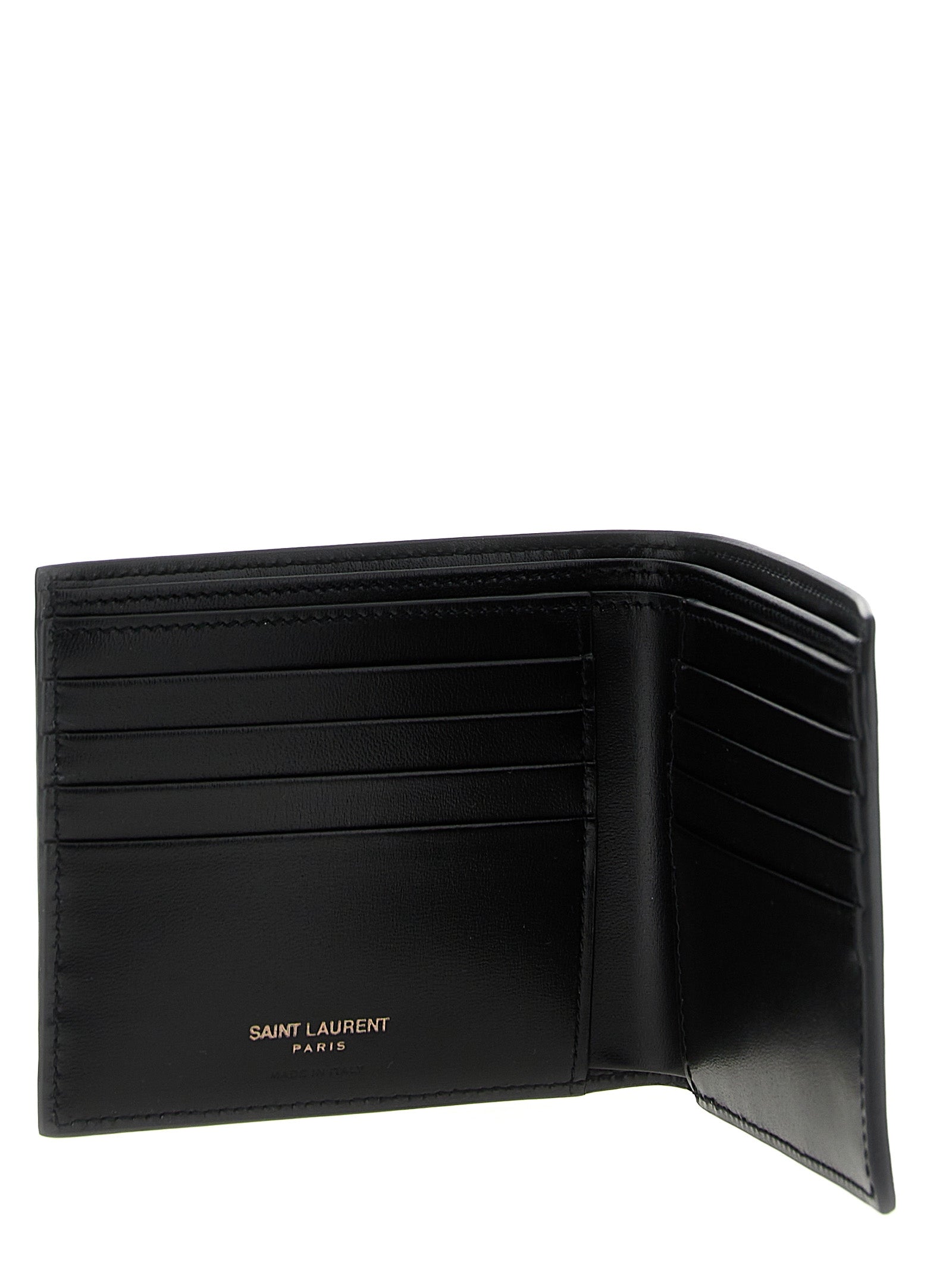 Saint Laurent Black Calfskin Wallet