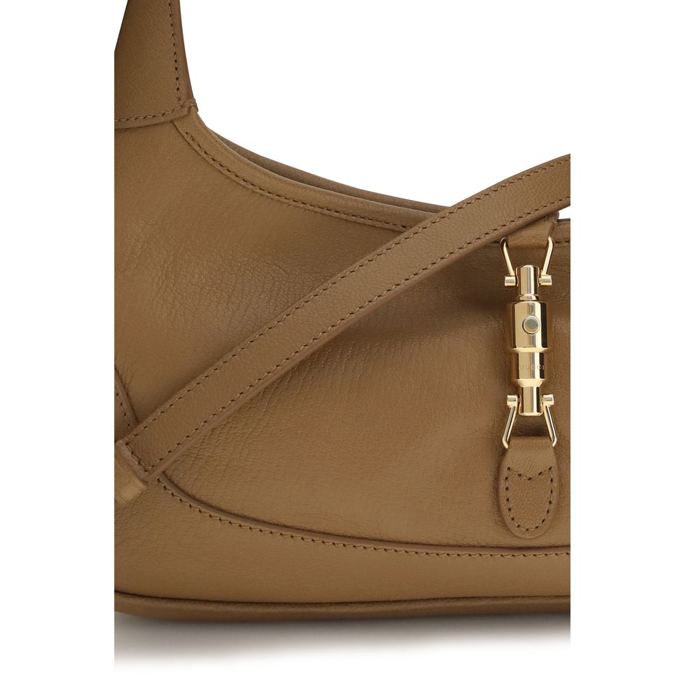 Gucci Beige Skulderveske i Geiteskinn