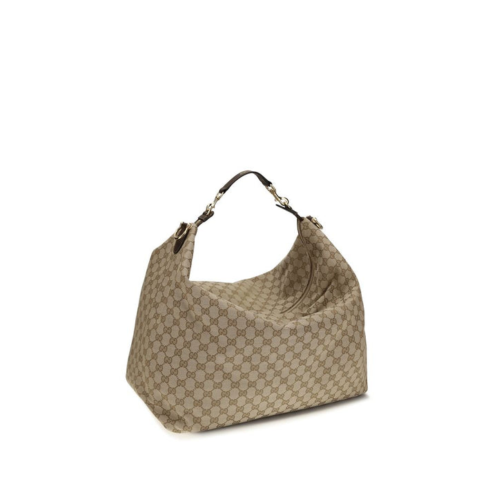 Gucci Beige Skulderveske i Stoff