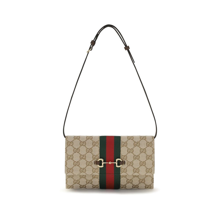 Gucci Brun Lommebok i Polyester