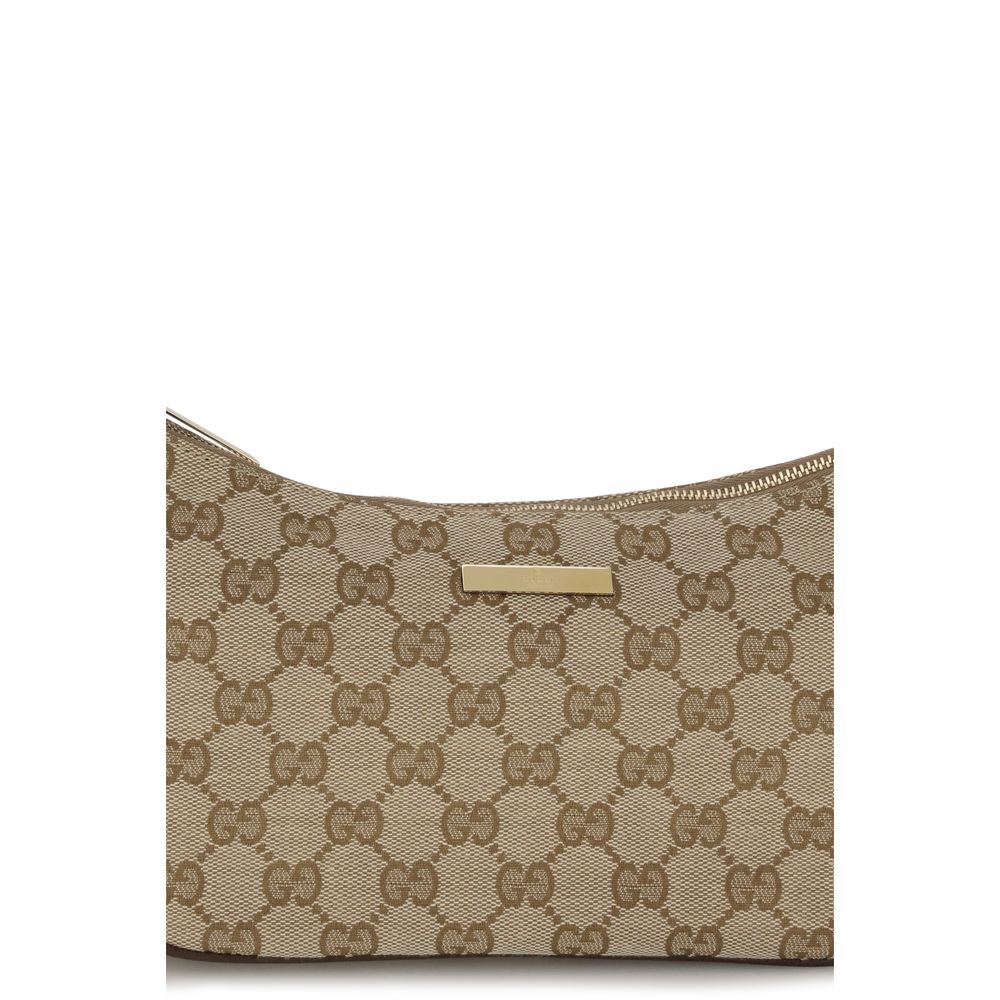 Gucci Beige Fabric Shoulder Bag