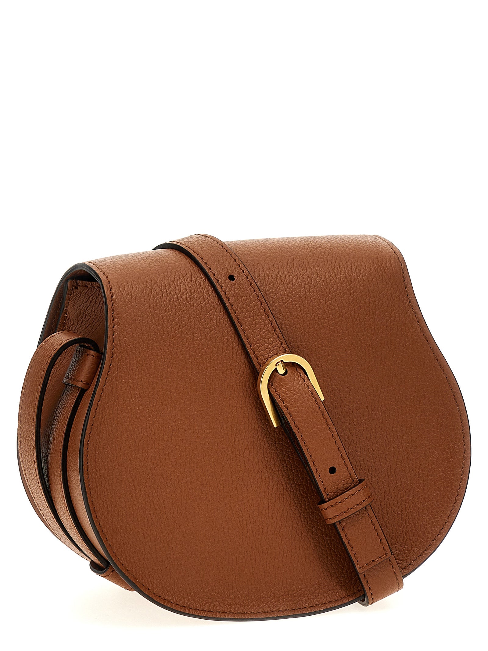 Chloé Brown Crossbodyveske i Lammeskinn