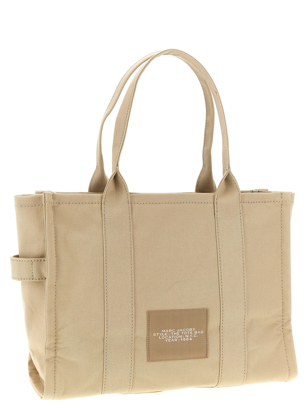 Marc Jacobs beige bomullsveske