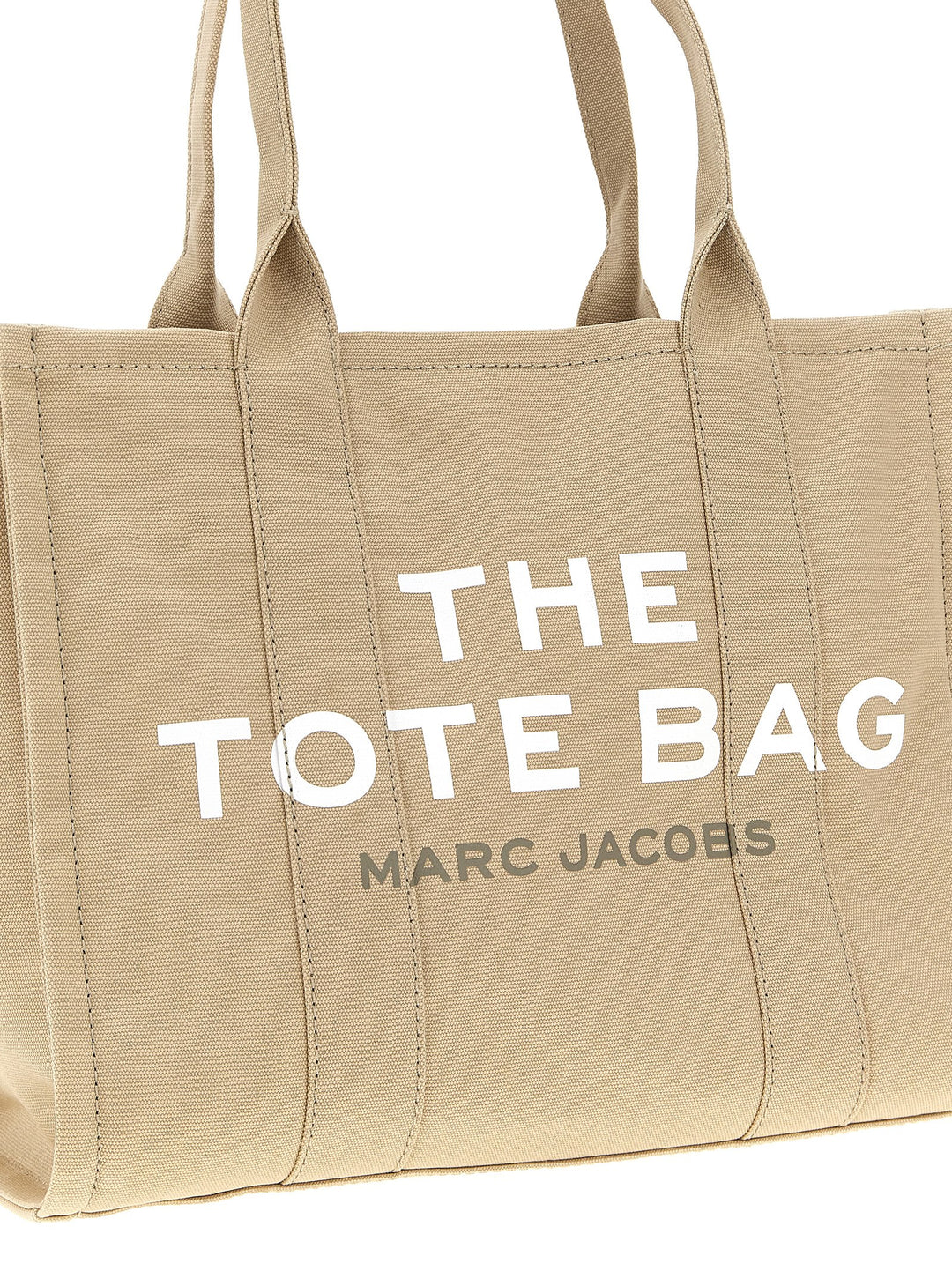 Marc Jacobs beige bomullsveske