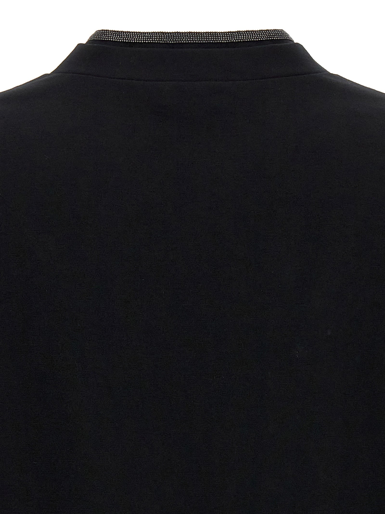 Black Cotton T-Shirt