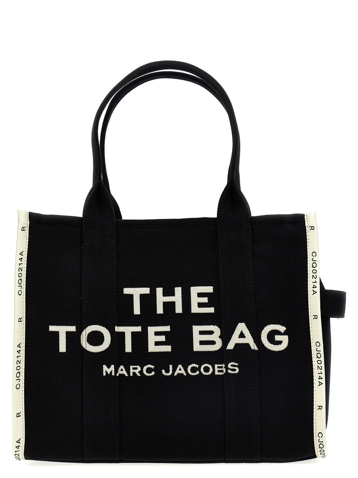 Marc Jacobs Tote Bag i to-farget bomull