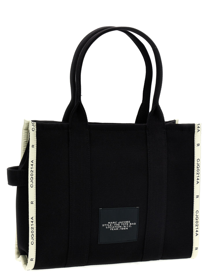 Marc Jacobs Tote Bag i to-farget bomull