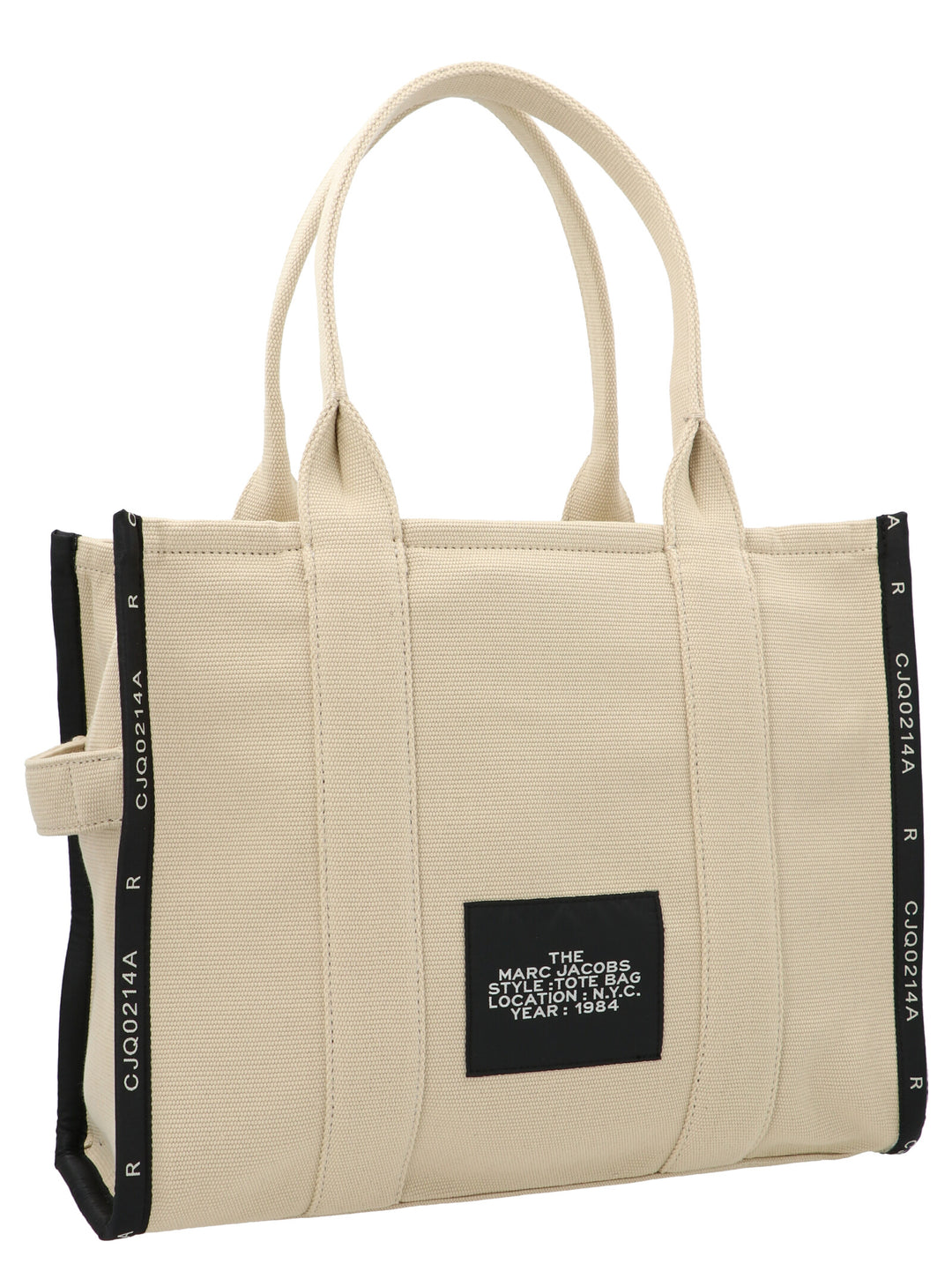 Marc Jacobs beige bomullsveske