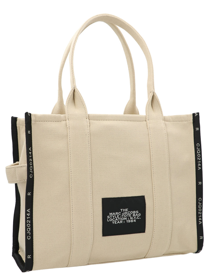 Marc Jacobs beige bomullsveske