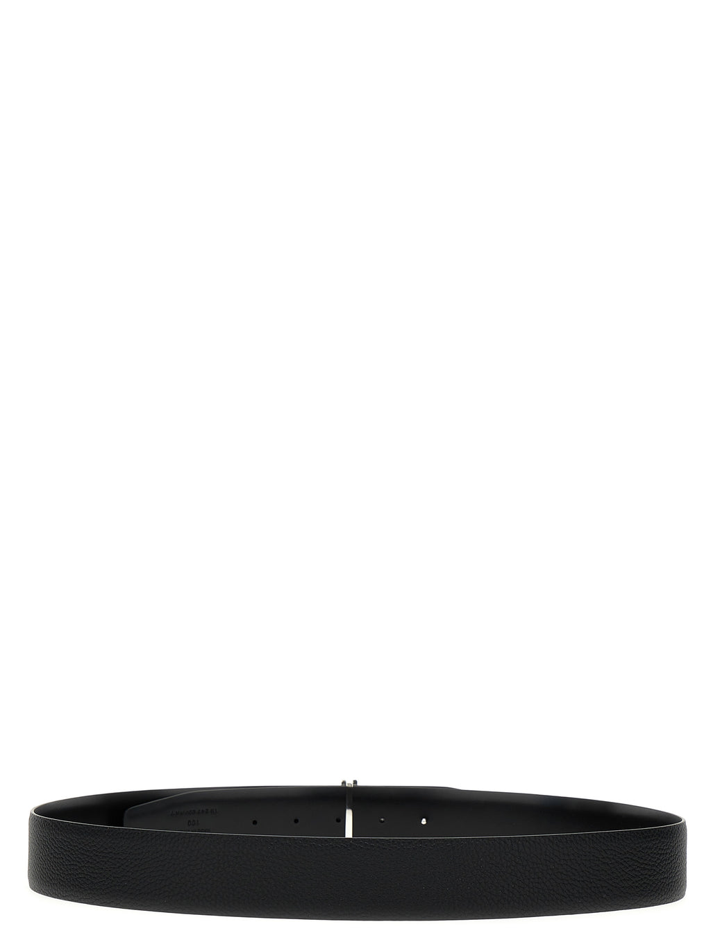 Tom Ford Black Calfskin Regular Belt