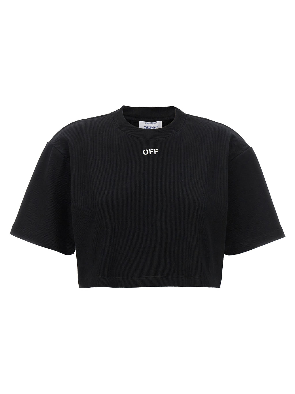 Off-White Black Cotton Sportswear