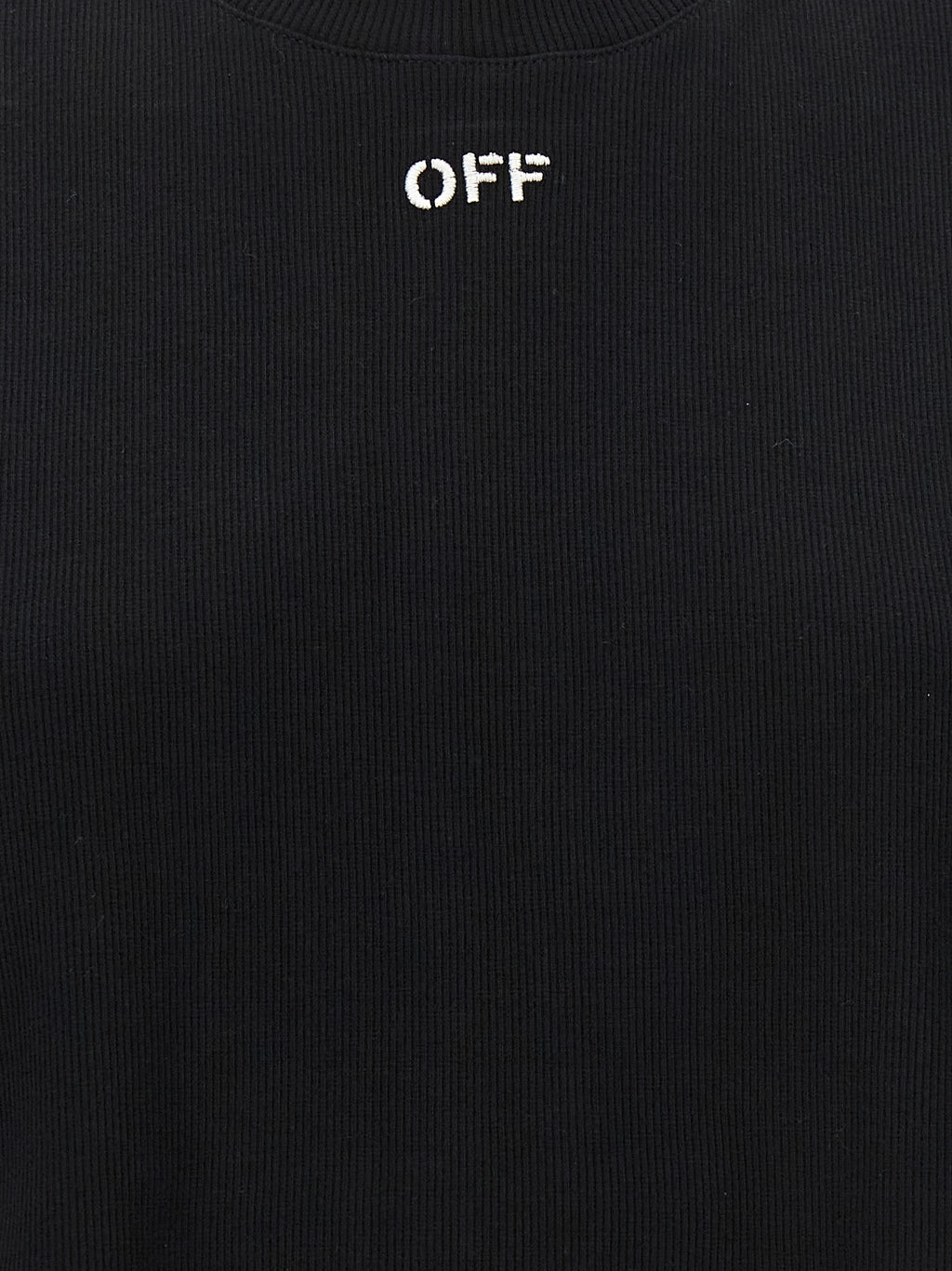 Off-White Black Cotton Sportswear