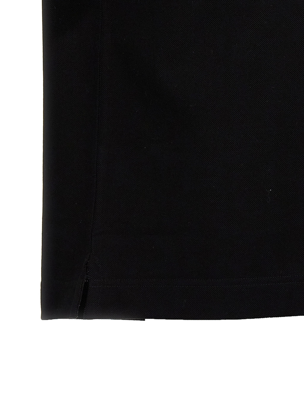 Givenchy Black Cotton Polo Shirt