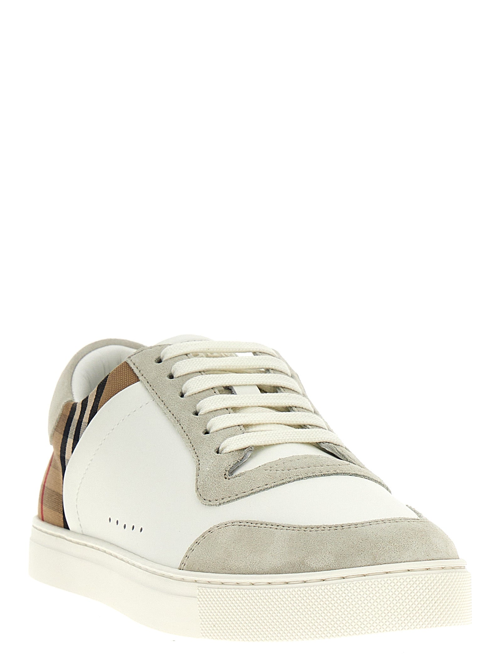 Multicolor Leather Low Top Sneakers