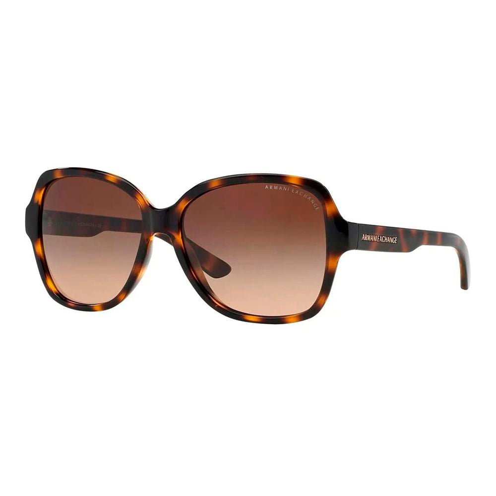 Armani Exchange solbriller i brunt acetat