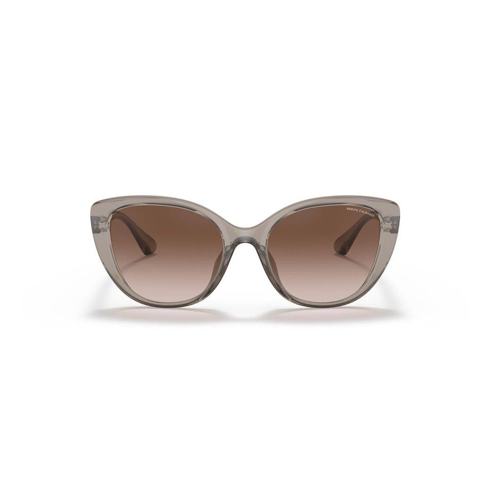 Armani Exchange brune sprøytestøpte solbriller