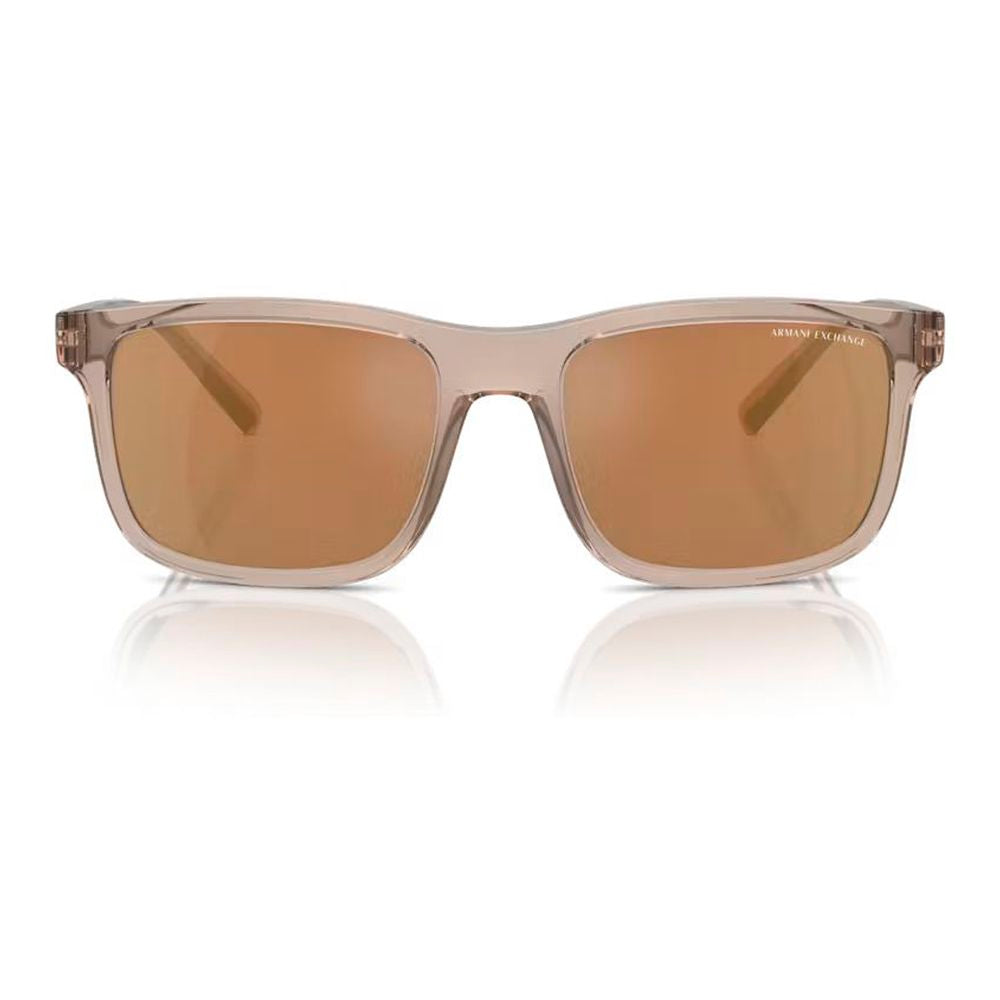 Armani Exchange brune, sprøytestøpte solbriller