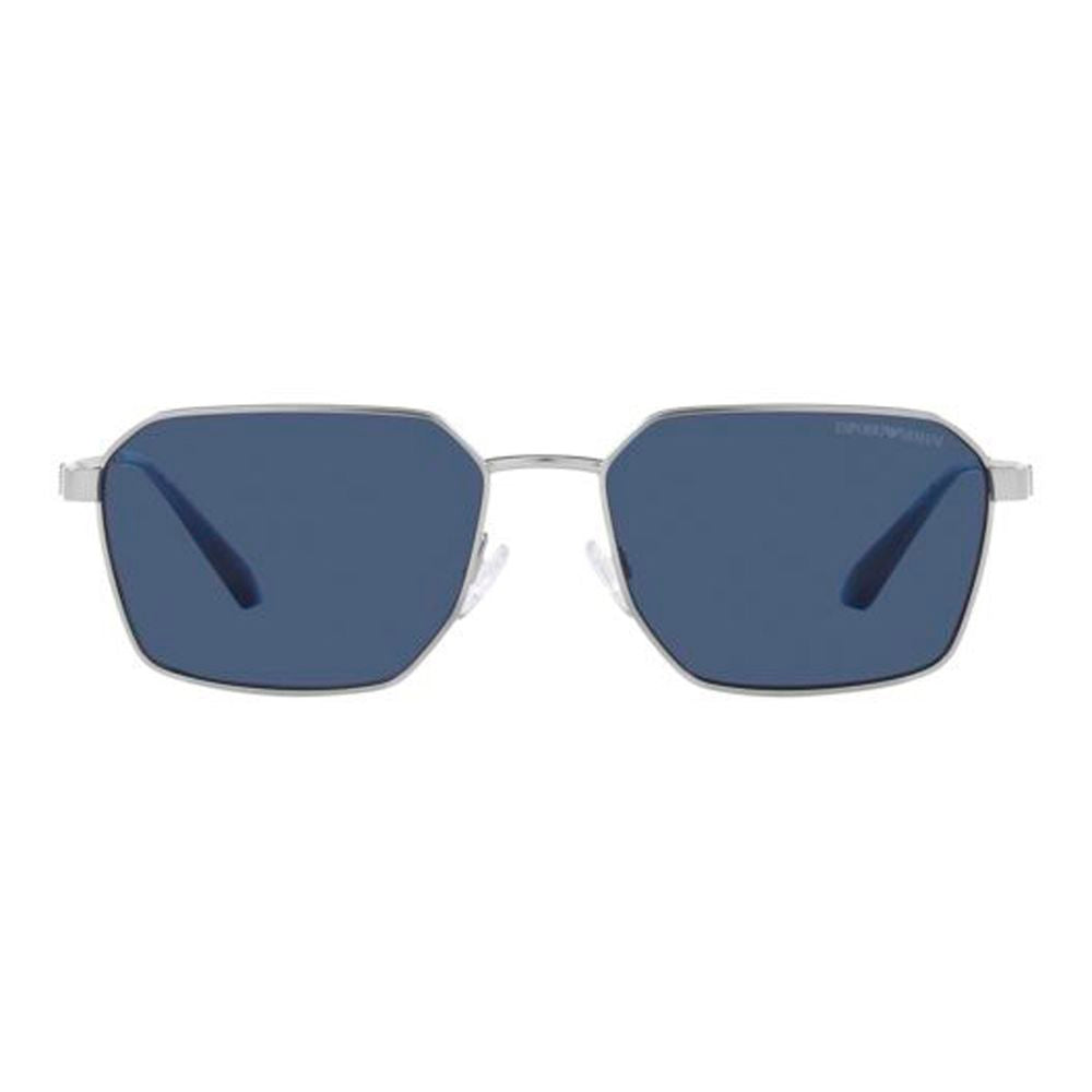 Emporio Armani grå solbriller i metall