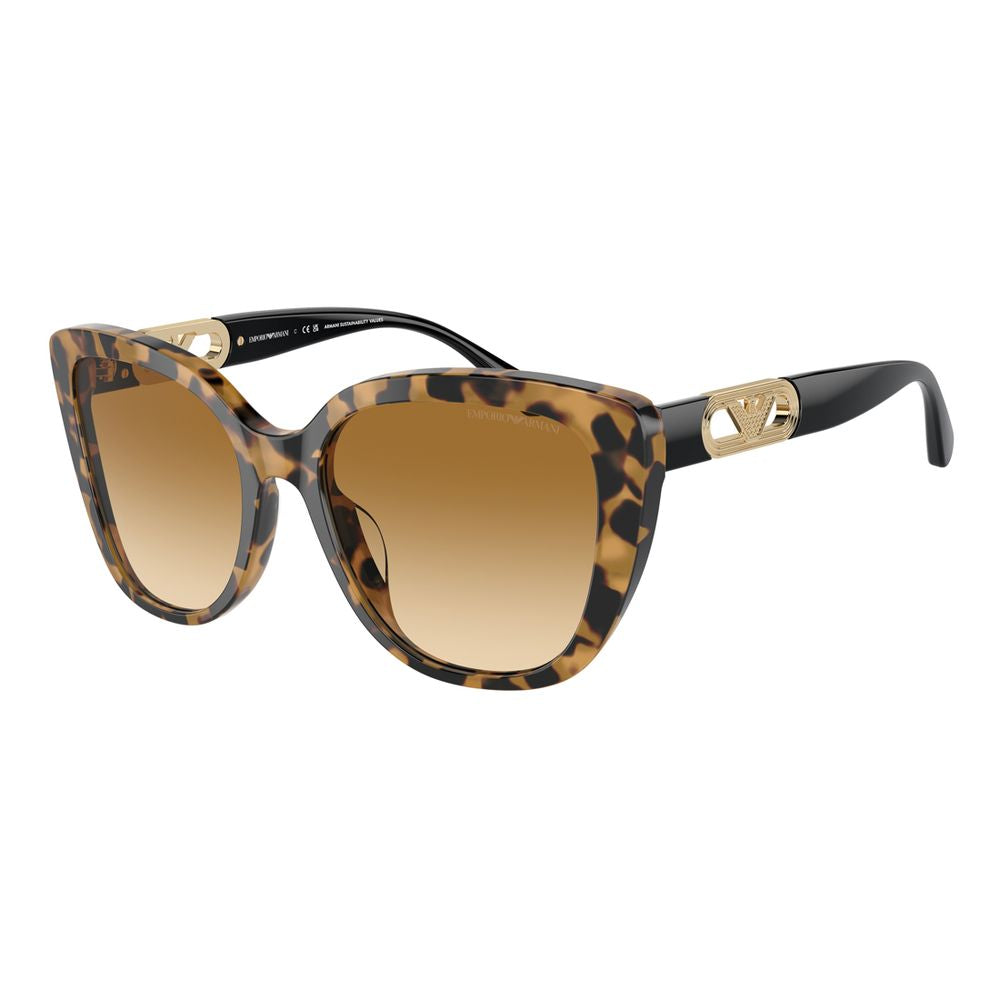 Emporio Armani solbriller i tofarget acetat