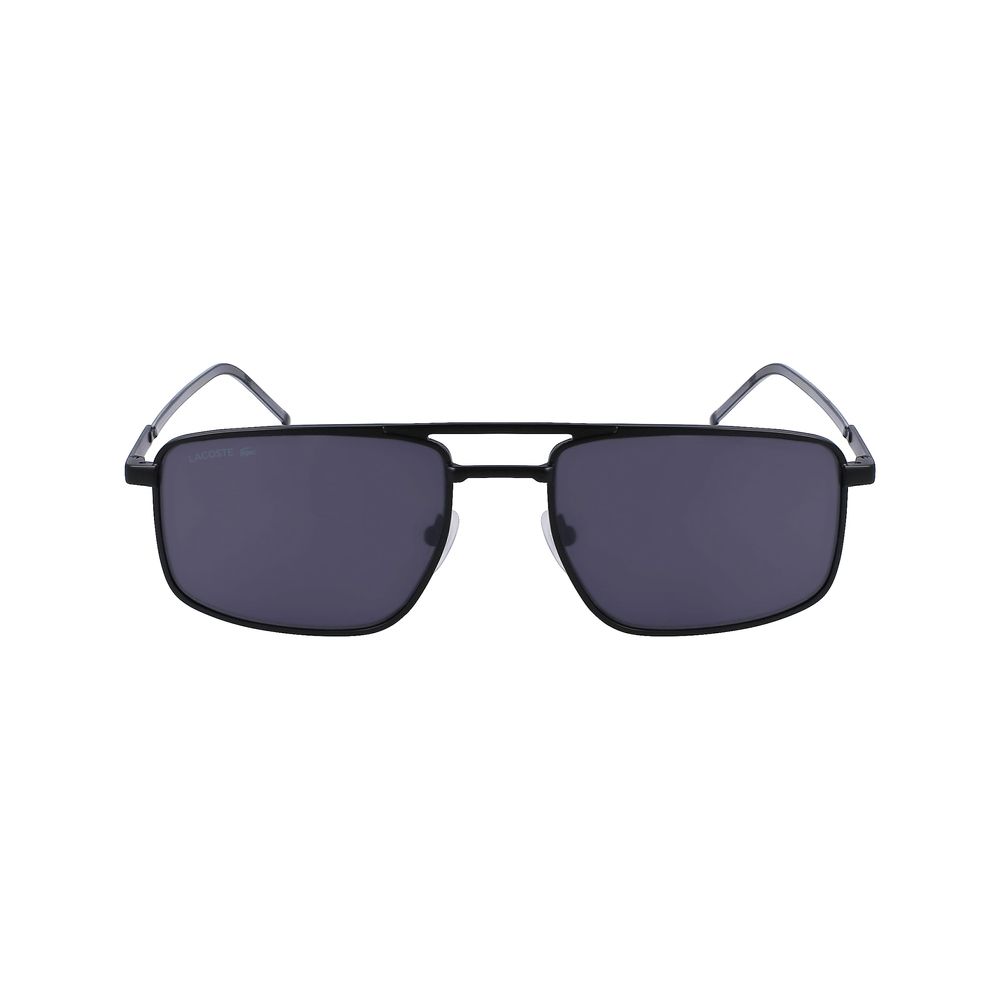 Lacoste solbriller i svart metall