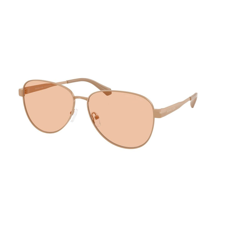 Michael Kors brune solbriller i metall