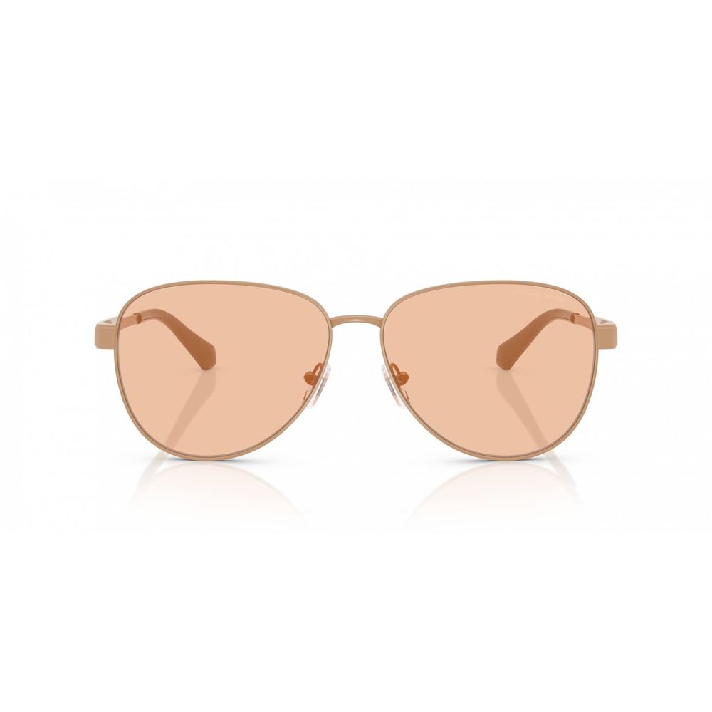 Michael Kors brune solbriller i metall
