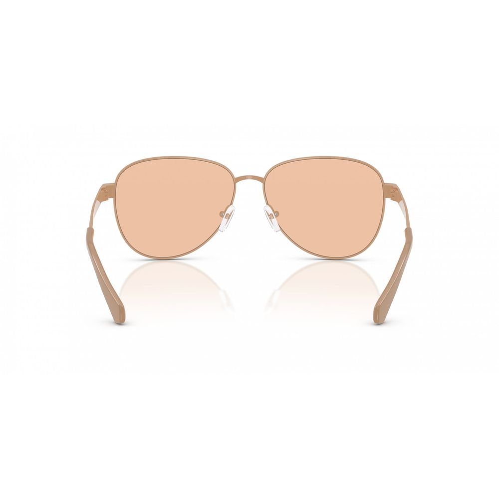 Michael Kors brune solbriller i metall