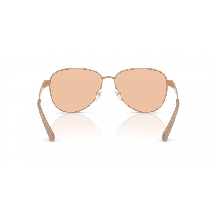 Michael Kors brune solbriller i metall