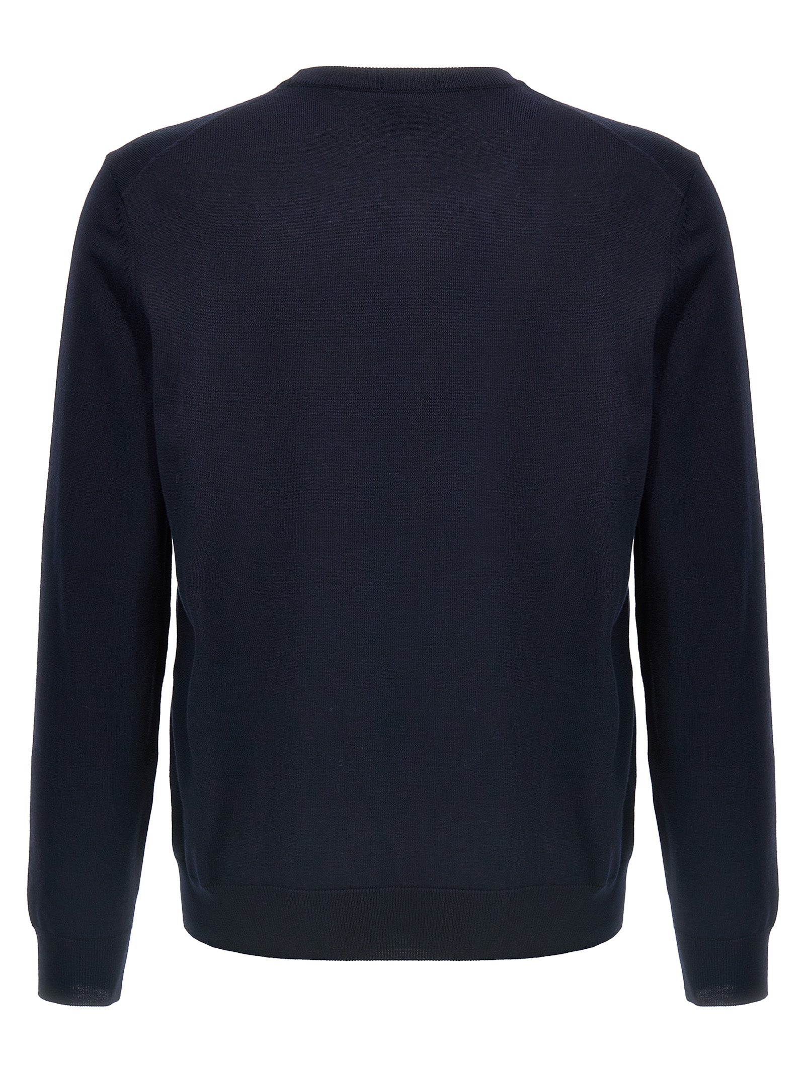 Blue Virgin Wool Cardigan