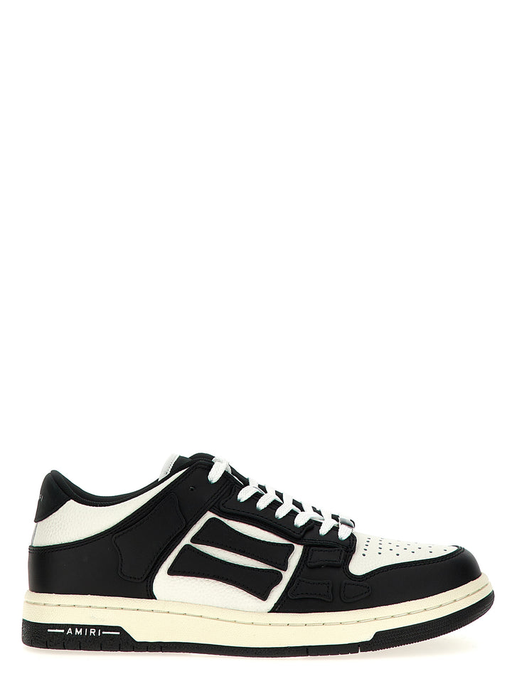 Amiri Bicolor Low Top-joggesko i kuskinn