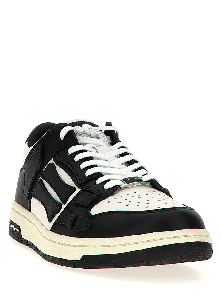 Amiri Bicolor Low Top-joggesko i kuskinn