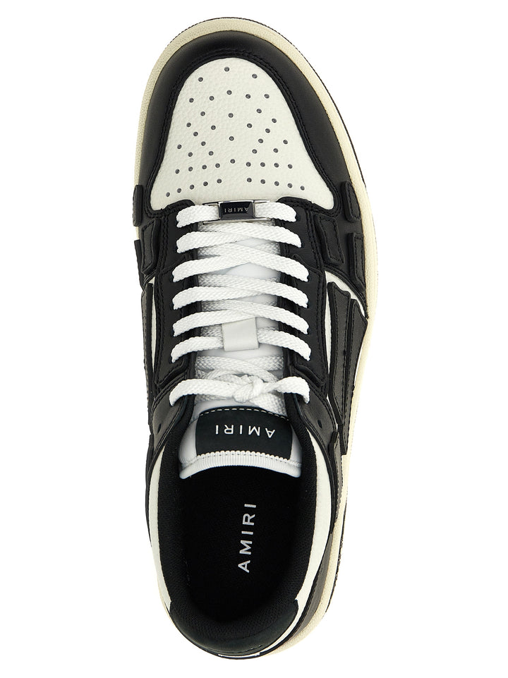 Amiri Bicolor Low Top-joggesko i kuskinn