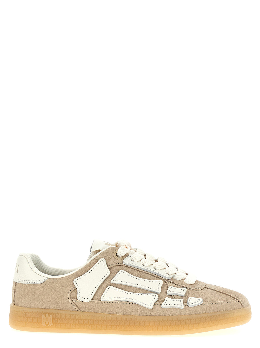 Amiri Beige Cowhide Sneakers
