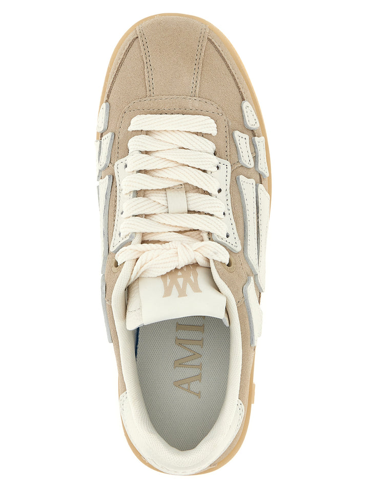 Amiri beige sneakers i kuskinn