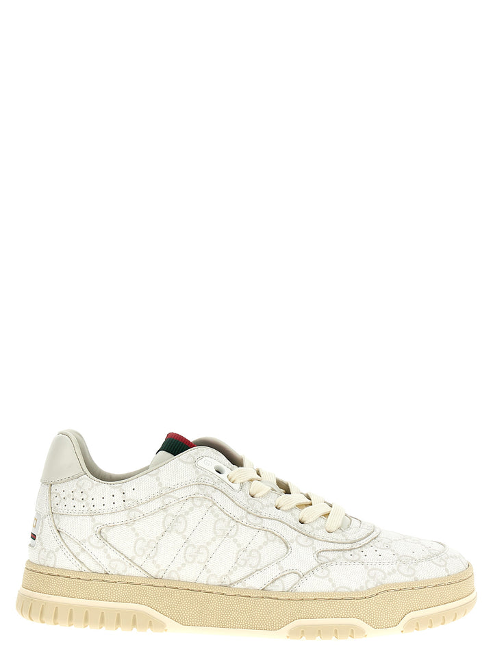 Gucci hvite joggesko i polyetylen