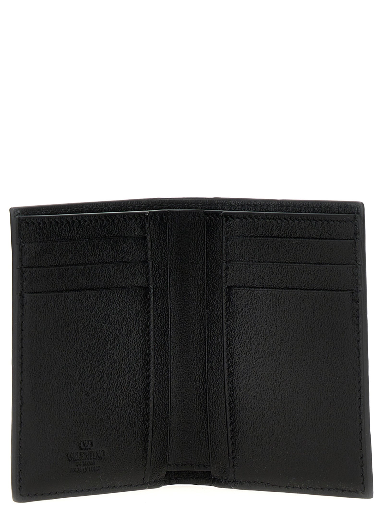 Black Ostrich Skin Cardholder