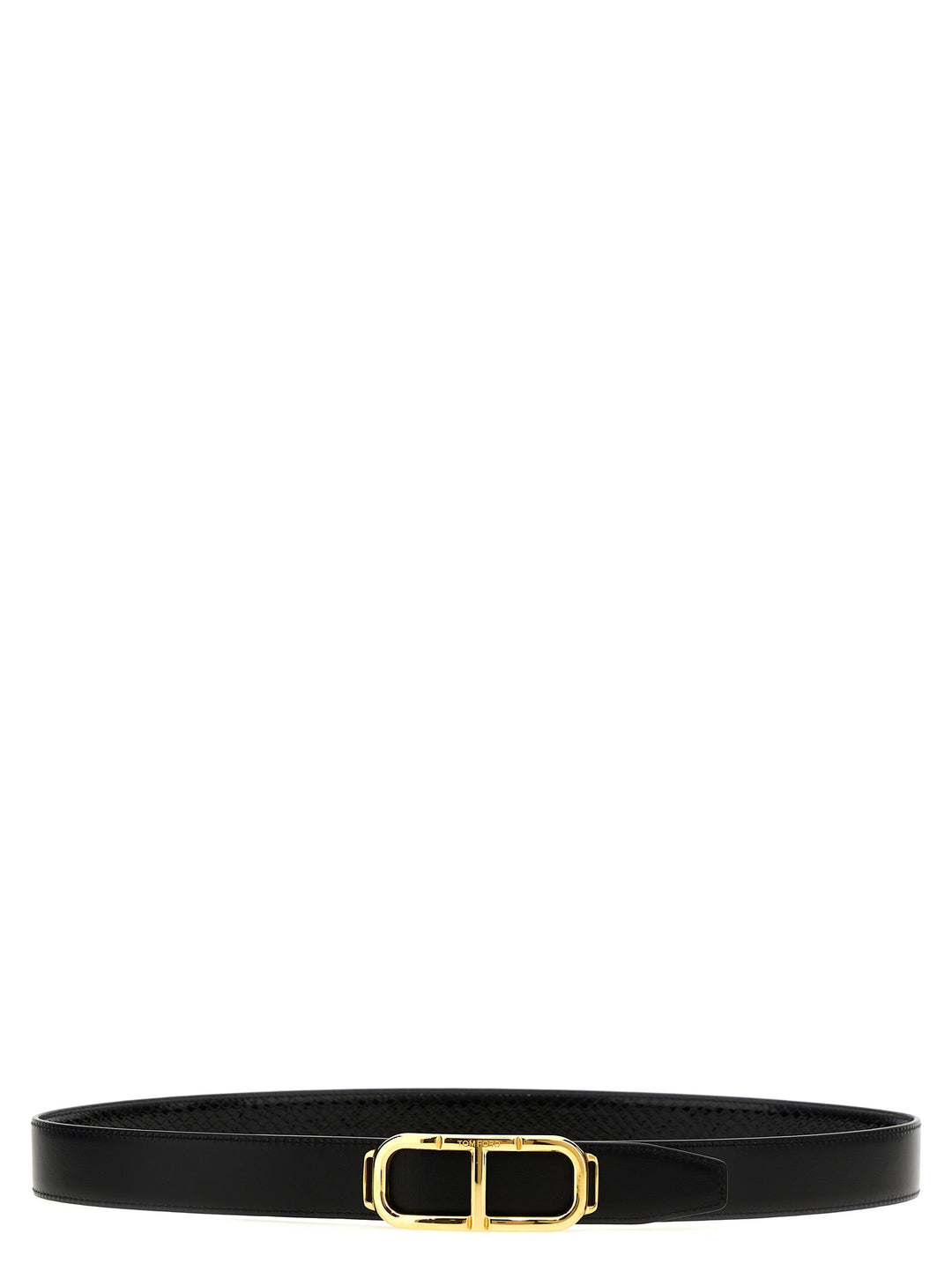 Tom Ford Black Leather Regular-belte