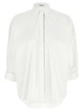 Brunello Cucinelli White Cotton Blouse