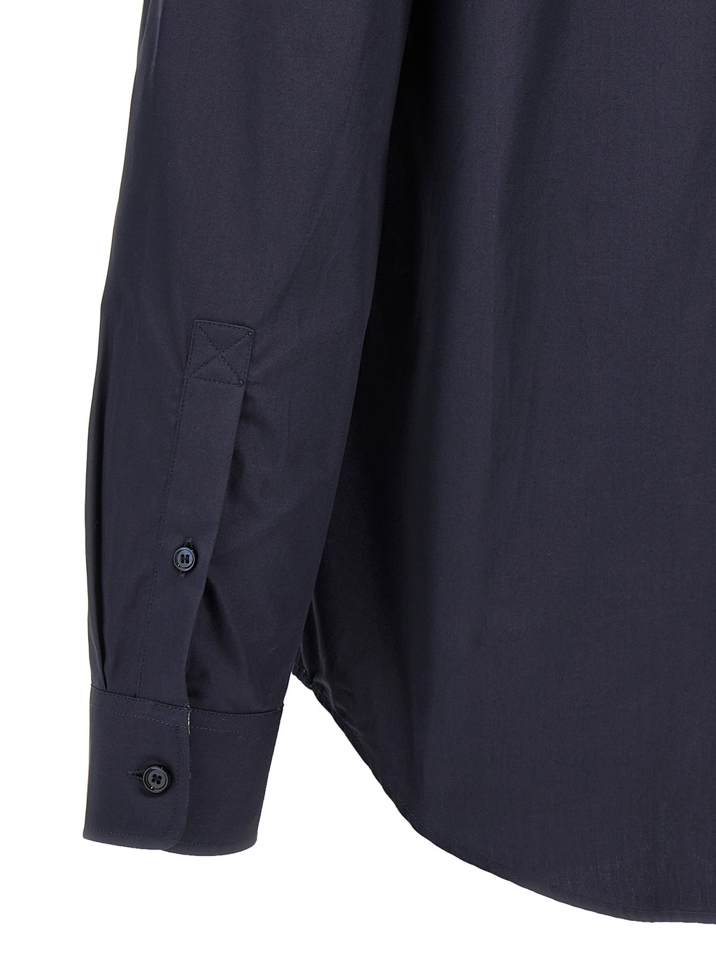 Burberry Blue Cotton Blouse