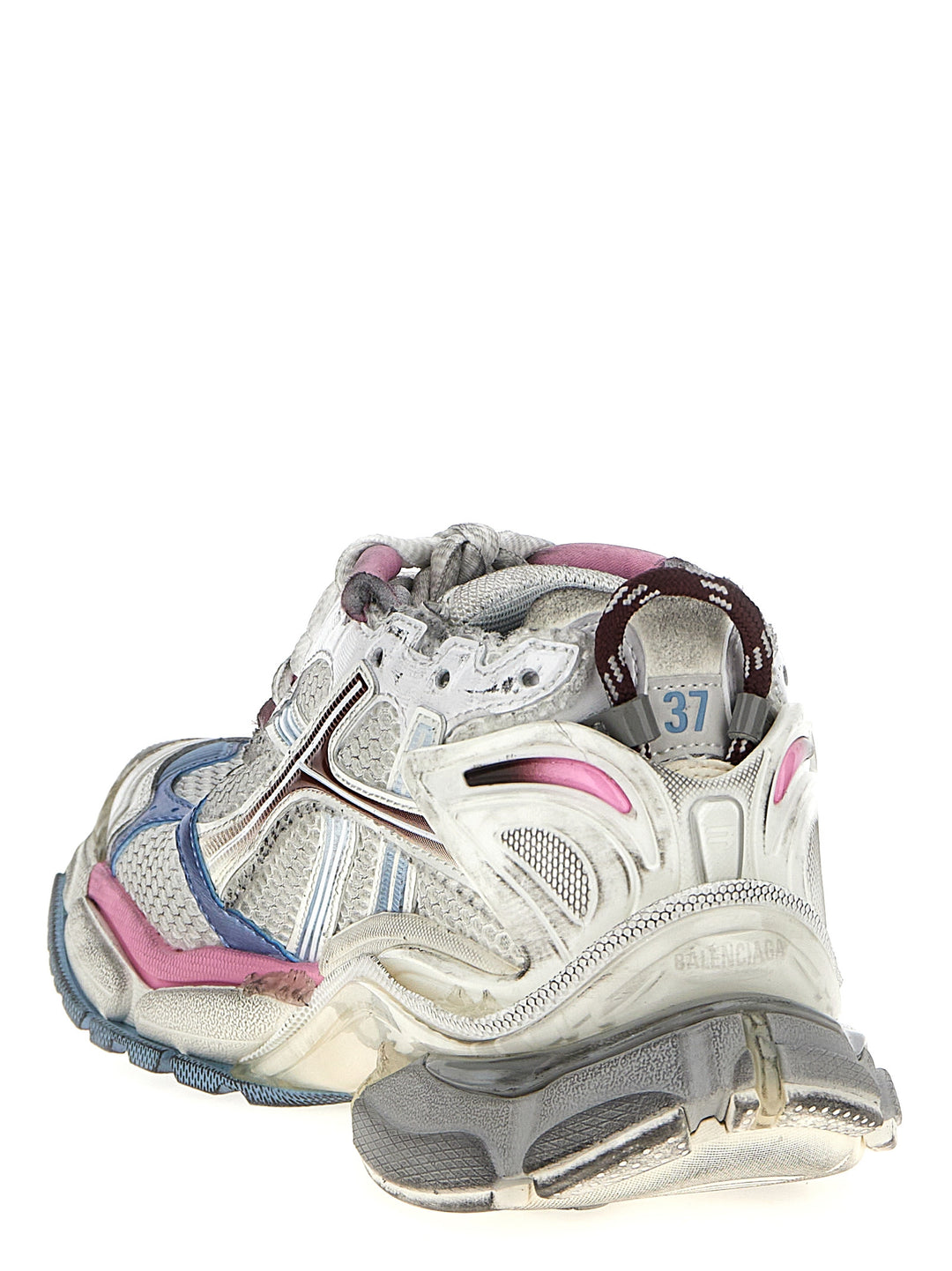 Balenciaga Flerfarget Joggesko i Polyetylen
