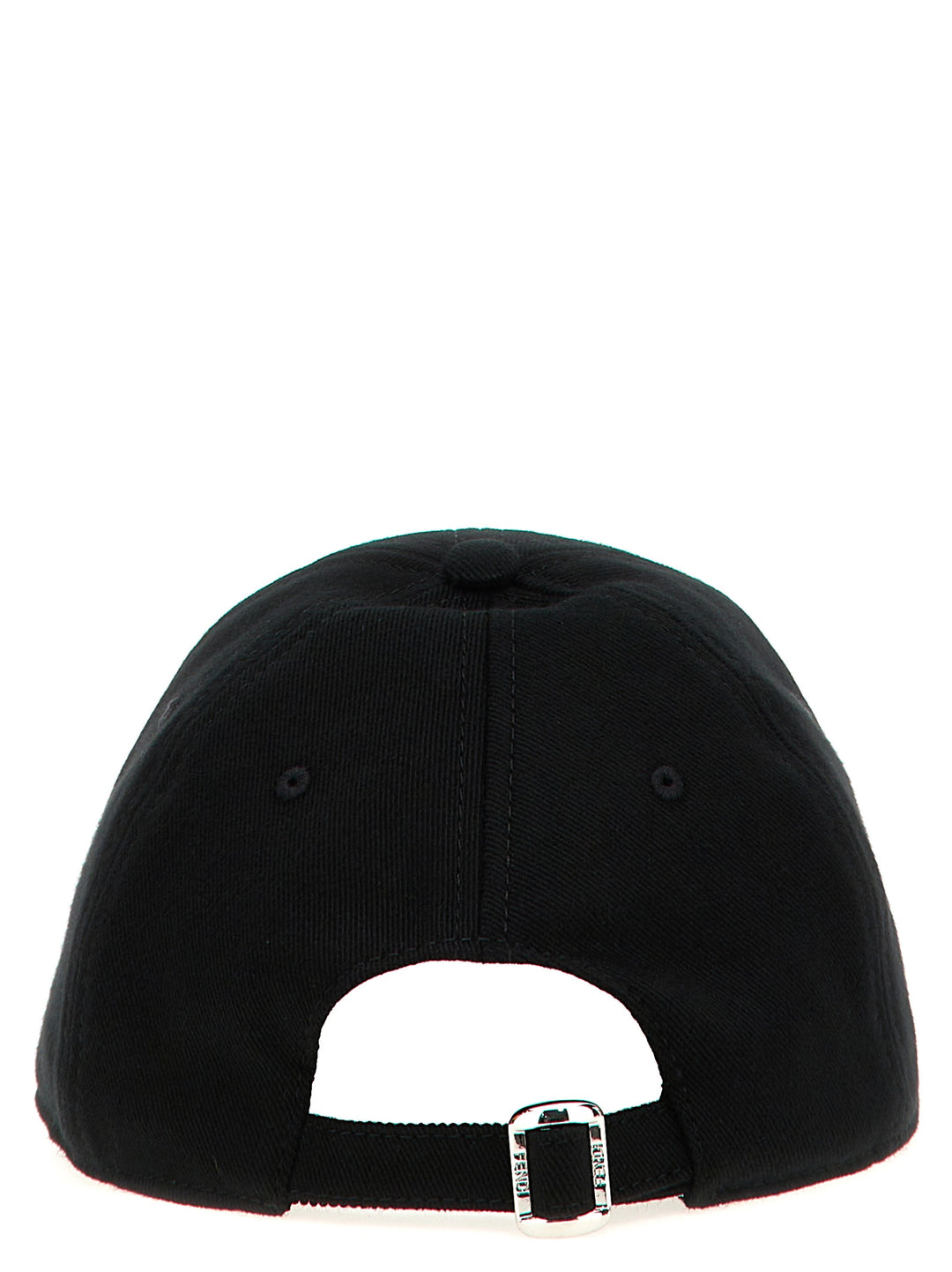 Fendi svart bomullshette (baseballcaps)