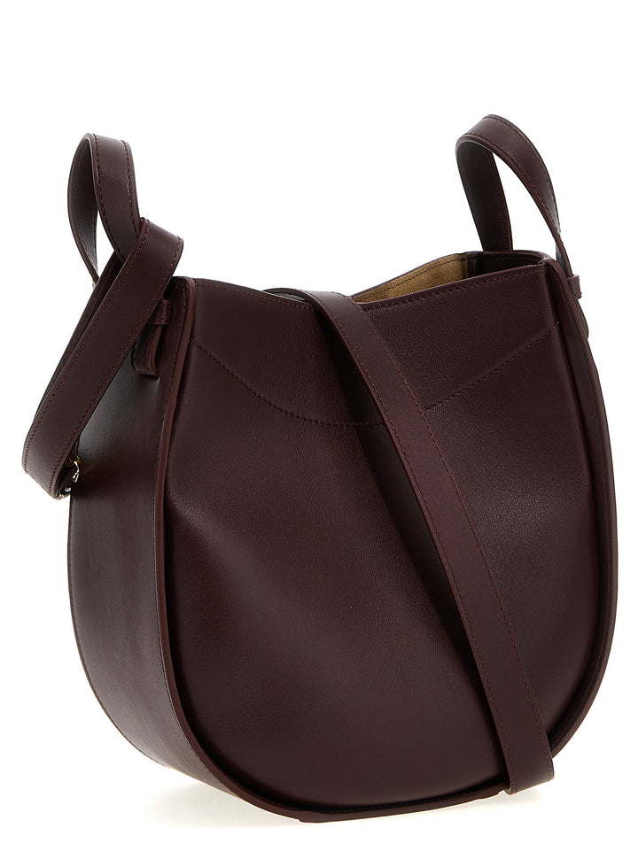 Loewe Bordeaux kalveskinns skulderveske
